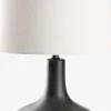 JOACHIMLampe de table JOACHIM Ø27xH54cm beige/noir