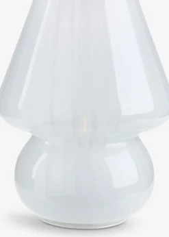 JONNYLampe à piles JONNY Ø15xH18cm a/minuterie blanc