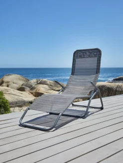 KALMARChaise relax KALMAR l60xL168 gris