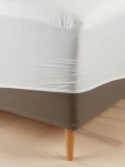 KAMMAGoldDrap-housse Jersey KAMMA 90x200x30 blanc