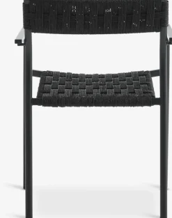 KAPPRUET + TRILLEVALLENKAPPRUET L65 table + 2 TRILLEVALLEN chaises noir