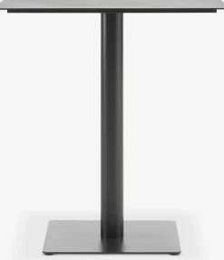 KAPPRUET + TRILLEVALLENKAPPRUET L65 table + 2 TRILLEVALLEN chaises noir