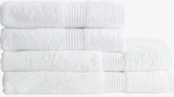 KARLSTADGoldServiette de toilette KARLSTAD 50x100 blanc
