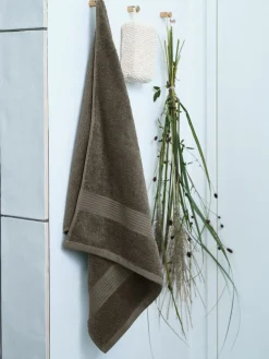 KARLSTADGoldServiette de toilette KARLSTAD 50x100 olive