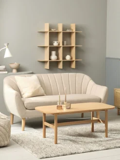 KLARSKOVTable basse KLARSKOV 60x110 chêne naturel