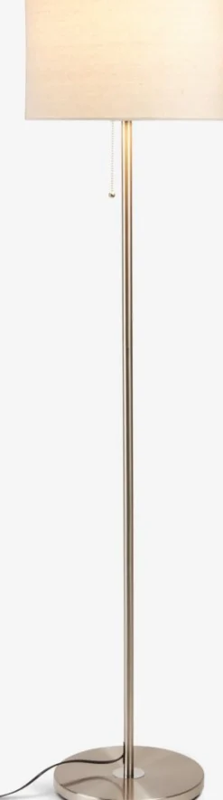 KRISTOFLampadaire KRISTOF H145cm acier brossé