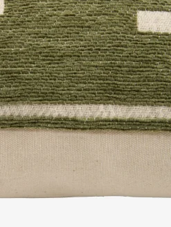 KROKUSCoussin KROKUS 40x60 chenille vert/beige