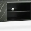 KRONDALMeuble TV KRONDAL 2 portes coloris marbre/noir