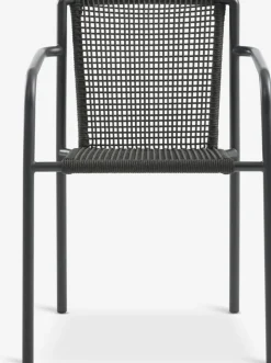 LANGET + KRISTIANSTADLANGET L207 table noir + 4 KRISTIANSTAD chaises vert