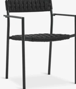 LANGET + TRILLEVALLENLANGET L207 table + 4 TRILLEVALLEN chaises noir