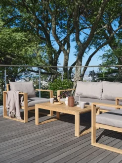 LILLEHOLMEnsemble lounge LILLEHOLM 4,5 personnes teck