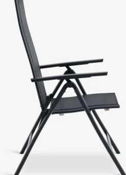 LOMMAChaise inclinable LOMMA noir