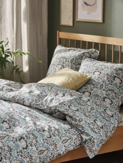 LOVISBasicParure de lit LOVIS 240x220 pétrole