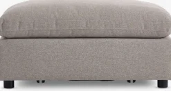 LYBYModule canapé LYBY méridienne/pouf tissu sable