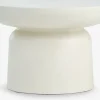 LYDUMTable basse LYDUM Ø60 fibre ciment beige