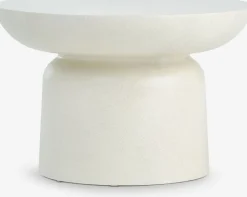 LYDUMTable basse LYDUM Ø60 fibre ciment beige