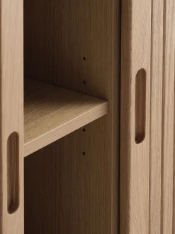 LYNGVIGBuffet LYNGVIG 120cm 2 portes tambours chêne naturel