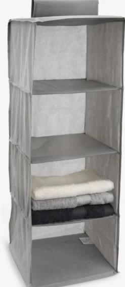 MAGNERangement vêtements MAGNE 30x84x30cm gris