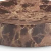 MAKARYDVide-poche MAKARYD Ø10xH2cm effet marbre brun