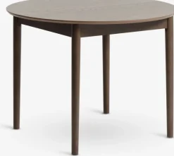 MARSTRANDTable MARSTRAND Ø110/110x200 chêne foncé