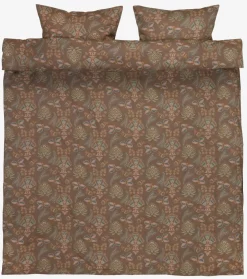 MIMMIPlusParure de lit Satin MIMMI 240x220 sable foncé