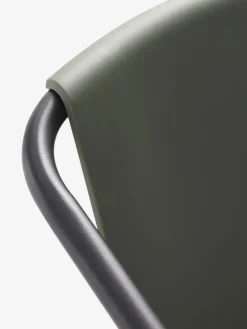 MODUMChaise empilable MODUM vert olive