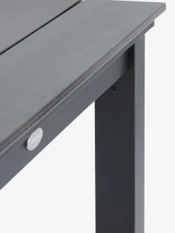 MOSS + MYSENMOSS L214/315 table + 4 MYSEN chaises gris