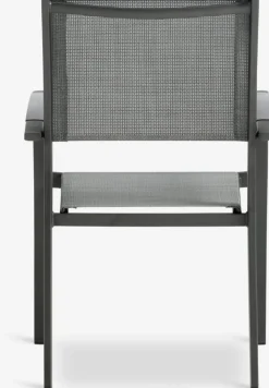 MOSS + STRANDBYMOSS L214/315 table + 4 STRANDBY chaises gris
