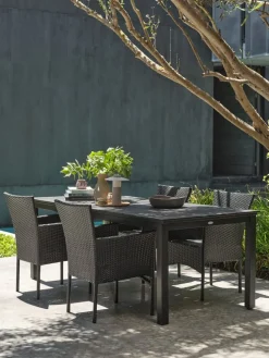 MOSSTable de jardin MOSS l95xL214/315 gris