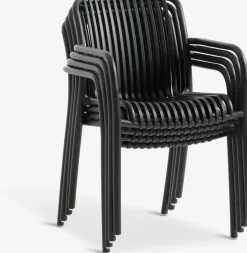 NABBENChaise empilable NABBEN noir