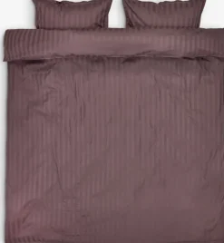 NELLGoldParure de lit en satin NELL 240x220 raisin poudré