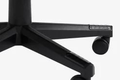 NIBEChaise gaming NIBE tissu noir/noir