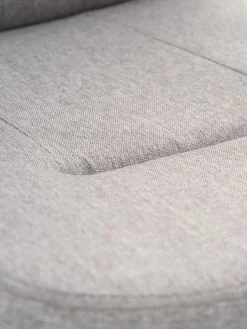 NIMTOFTEFauteuil de bureau NIMTOFTE tissu gris/noir