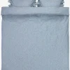 NINNAGoldParure de lit NINNA Fils teints 240x220 bleu