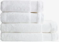 NORAGoldServiette de toilette NORA 50x100 blanc