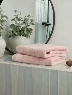 NORAGoldServiette de toilette NORA 50x100 rose poudré
