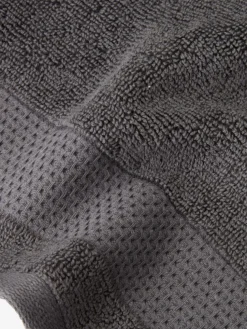 NORAGoldServiette de toilette NORA 50x100 gris anthracite