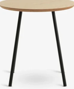 NYBOBout de canapé NYBO Ø40 coloris chêne chaud/noir