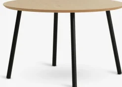 NYBOTable basse NYBO Ø70 coloris chêne chaud/noir