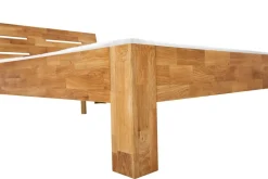 OLSKERCadre de lit OLSKER 140x190 chêne naturel