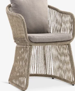 RAUMA + STORDALENRAUMA L140 table sable foncé + 4 STORDALEN chaises naturel