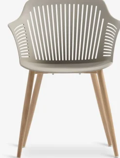 RAUMA + VANTORERAUMA L140 table + 4 VANTORE chaises sable foncé