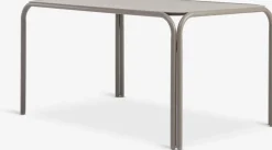 RAUMATable de jardin RAUMA l90xL140 sable foncé
