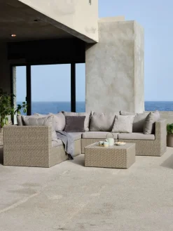 RAVNDRUPEnsemble lounge RAVNDRUP 5 personnes naturel