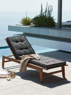 REBSENGECoussin de jardin pour bain de soleil REBSENGE gris foncé