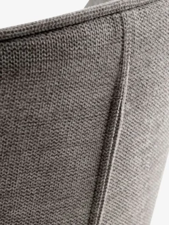 RISSKOVChaise RISSKOV tissu gris clair/noir