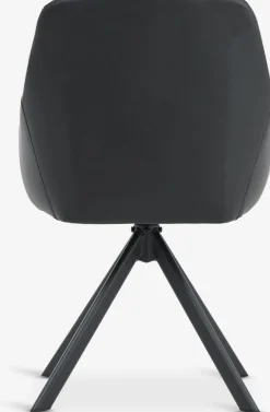 ROSTRUPChaise ROSTRUP pivotante noir