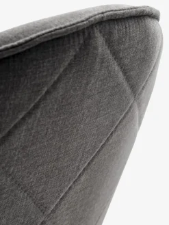 SABROChaise SABRO tissu gris/noir