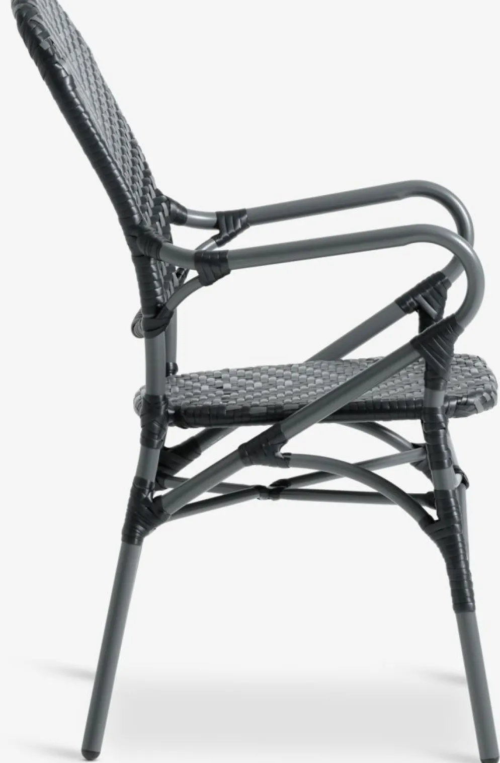 SAKSBORGChaise empilable SAKSBORG gris