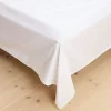 SANDRAGoldDrap Satin SANDRA 160x280 blanc